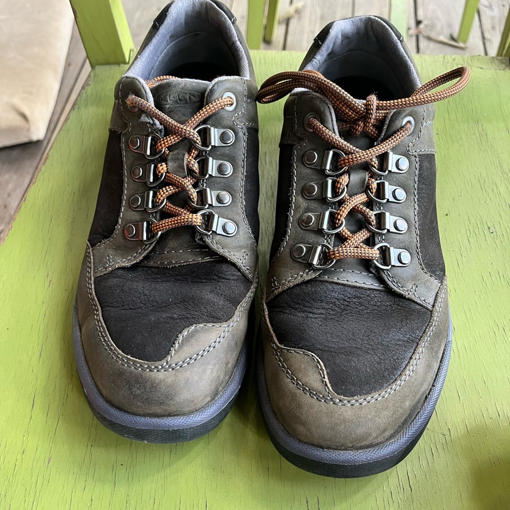 Keen Glenhaven Explorer Men's Size 7.5 M Sneaker Hiking/casual. Brown/Orange.